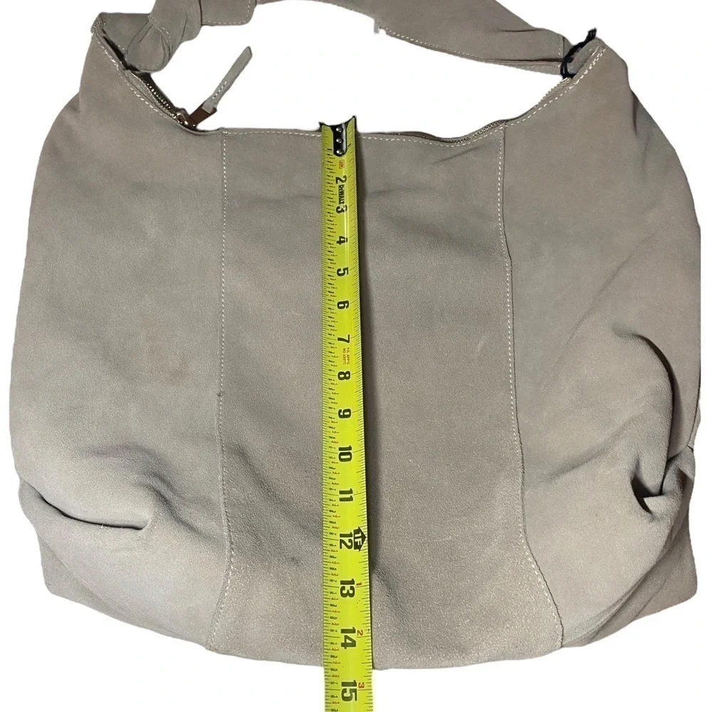 Moda Luxe Suede Hobo Bag
